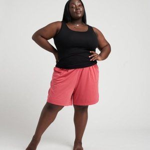 Universal Standard Lorelai Lounge Shorts Flamingo Size S (14-16)